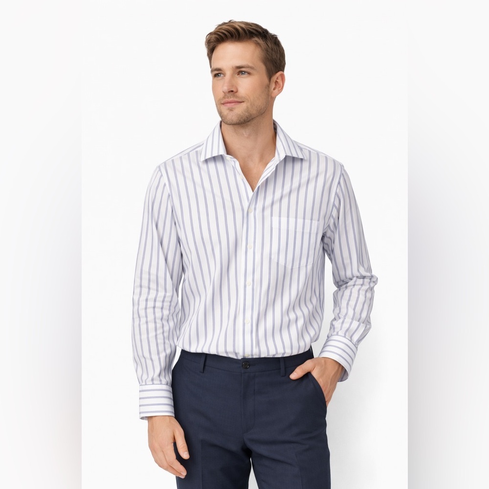 Classic Striped Men's Shirt Donald Trump Size 16